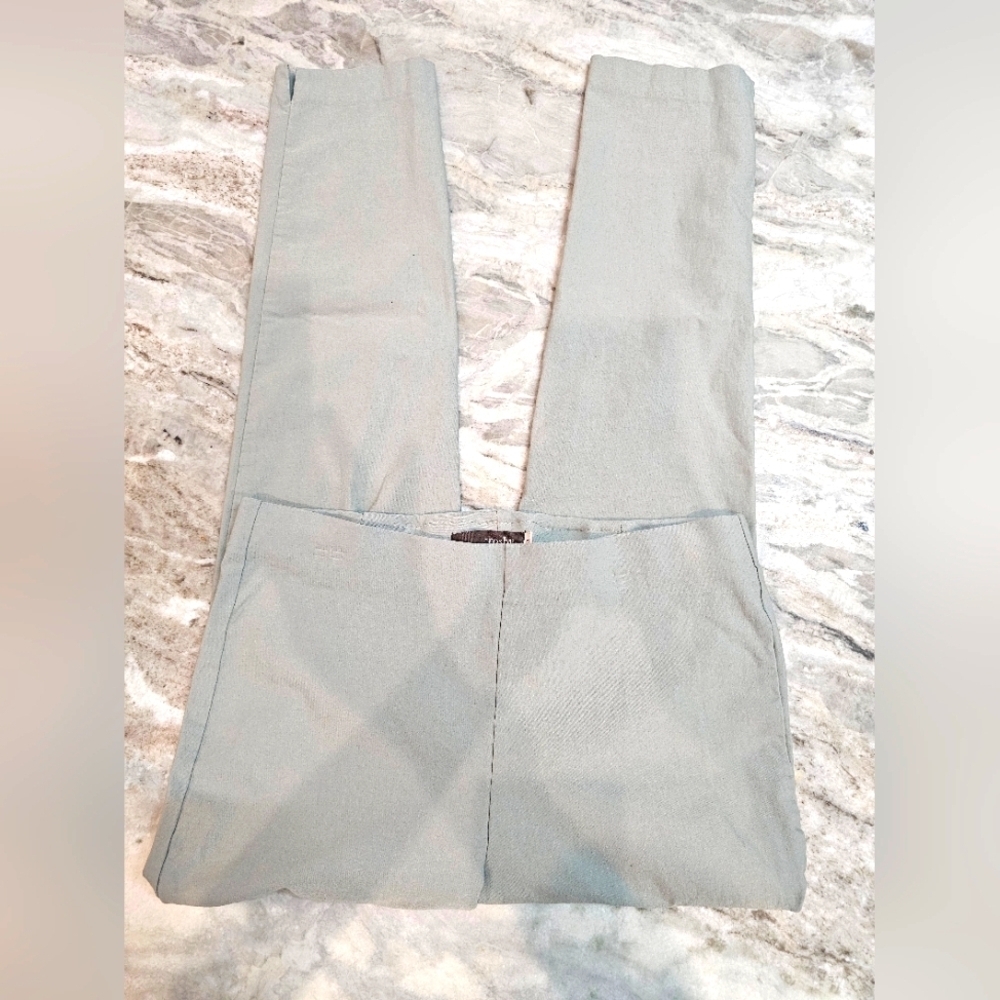 Crosby by Mollie Burch Slim Stretch Pants Size 8 Sage Green Springfields